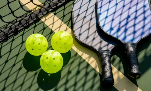 Mobiler Pickleball Court